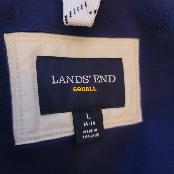 Lands End Squall Winter Coat Size 14-16 - Picture 4 of 17